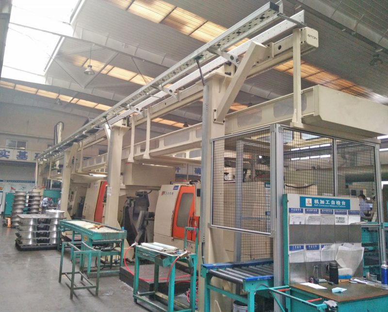 A Certain Company's Automatic Machining Line For Automotive Wheel Hubs