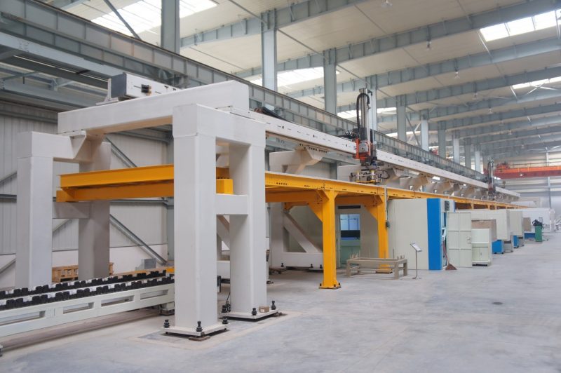 Ma Steel's Automatic Train Axle Line