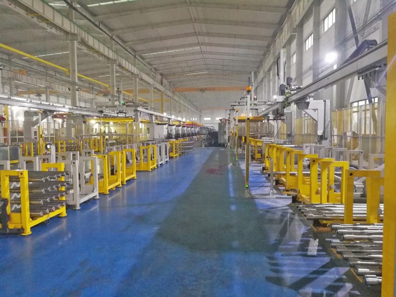 A Certain Company's Digital Flexible Production Line For Large Pull Rods
