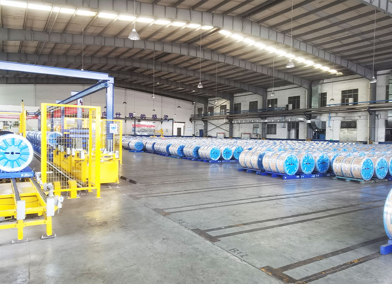 A Sorting Line For Finished Products Of A Certain Company's I-Shaped Wheels
