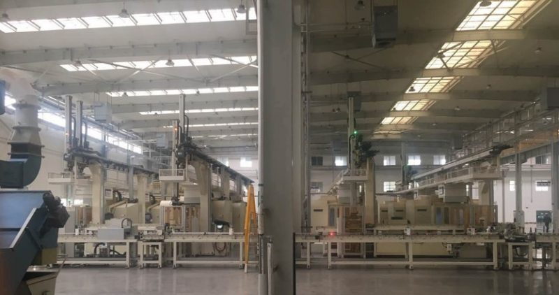 某公司汽车EC缸盖生产线