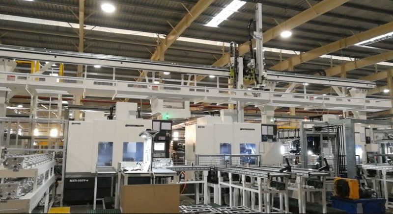 襄阳某公司-缸体生产线