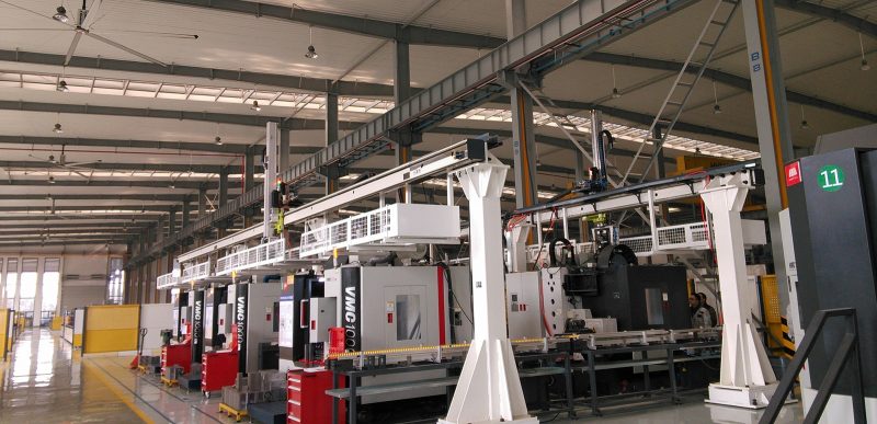 某公司电梯动静板自动线